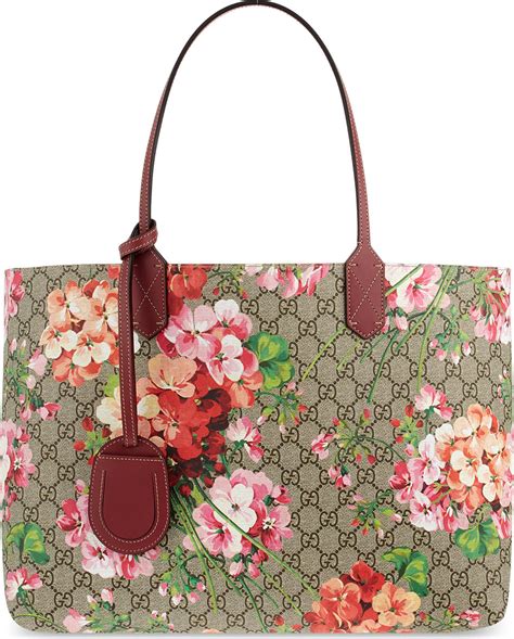 gucci floral bag box|gucci clear tote bag.